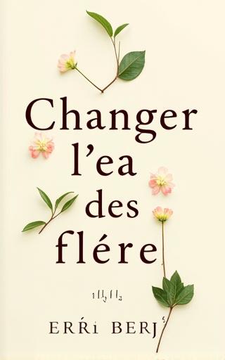 Couverture du livre Changer l'eau des fleurs.